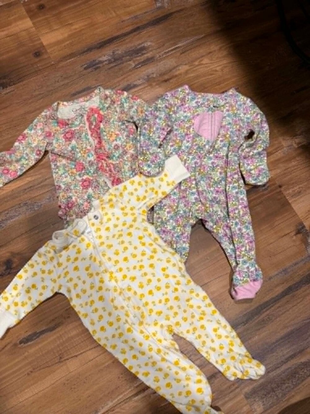 Baby Girl Long Sleeved Bodysuit Bundle 0-3 Months